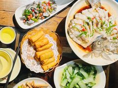 -老宅藕香·湖北菜·非遗藕汤·武昌鱼(黄鹤楼景观店)