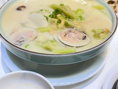绿茄子山药炖文蛤-奕景海鲜酒家· 大连海鲜(星海广场店)