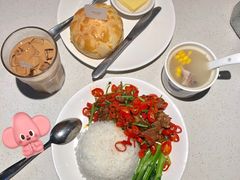 小炒黄牛肉-港久茶餐厅(鹭洲里店)