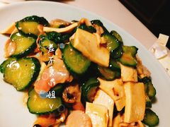 黄瓜钱炒大蛤-日丰园海肠水饺·老字号大连海鲜(和平广场店)