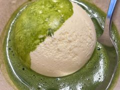 抹茶味冰激凌-蟹道乐(道顿堀本店)