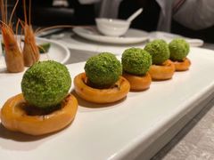 葱油饼鹅肝-木守西溪溪隐餐厅