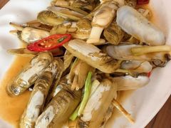 炒海蛏-原龙海鲜大排档(美食地标店)