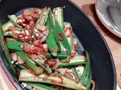 小炒秋葵-小大董·烤鸭(凤凰汇店)
