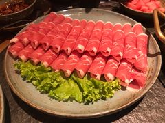 精品羊肉卷-老墙根涮肉·铜锅·烧烤(欢乐谷·王四营店)