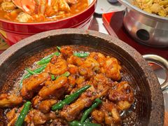 酱爆石锅蛙-绿茶餐厅(淮安区万达广场店)