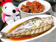 -七的湖·晚芳亭·阳澄湖农家菜·大闸蟹(莲花岛店)