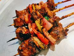 BBQ胡椒三色牛肉粒-烎记烧烤(蓝天花园店)