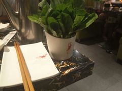 菠菜-花千代秘制烤鱼(曼哈顿店)