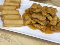 果汁猪扒拼脆奶-潮喜竹溪荔湖酒家(荔枝湾店)