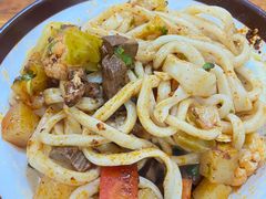 牛肉干拌拉条子-马振面(小皮院店)