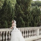 #潇婚纱艺术｜天津婚纱礼服  层叠的轻质白纱