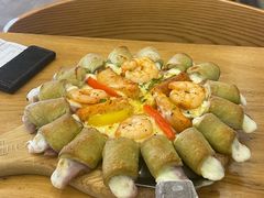 芋泥卷边辣鸡鲜虾披萨-MT麦如麦立送(五矿live店)