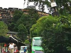 -西江千户苗寨-百年吊脚楼