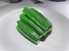 辣鲜露拌秋葵-三清潭烧鹅(兴业太古汇店)