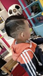 点击看大图 -爆米花儿童美发