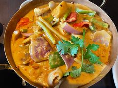 咖喱椰奶海鲜锅-大头虾越式风味餐厅(光明广场店)