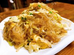 炒粉丝-芦茨金富饭庄·25年老字号·专做稻草鸡