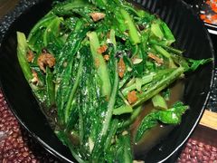 豆豉鲮鱼油麦菜-潮十三潮汕砂锅粥(高新四路大都荟店)