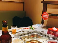 自助调料区-海底捞火锅(河东万达广场店)