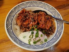 照烧鸡腿饭-百步拉面