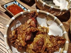 脆皮鸡腿-贡梅老面馆·蟹粉面·无锡特色小吃(南长街主推店)
