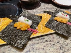 海胆生牛肉手卷-老乾杯和牛烧肉(王府中环店)