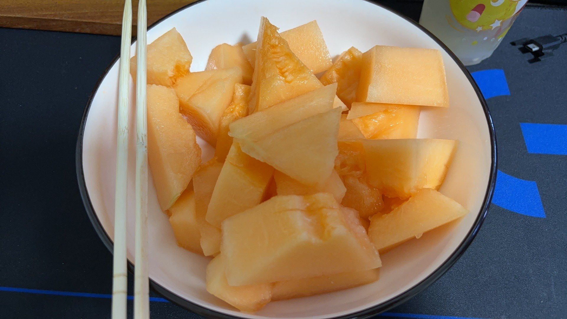 今天切的哈密瓜