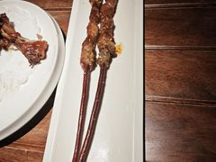 新疆红柳枝羊肉串-小放牛炒菜馆(北国商城店)