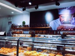 面包甜点陈列柜-金凤成祥(东直门现烤面包店)