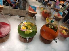 -绿岛港轩海鲜烤肉涮锅自助餐厅