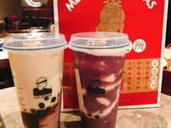 超厚芋泥紫薯烧-LELECHA乐乐茶(上海五角场万达广场店)