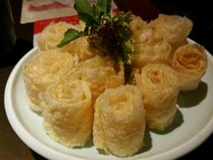 炸豆皮-左庭右院鲜牛肉火锅(新梅广场店)