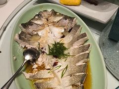 -海派美食·家宴海鲜青岛菜·石锅鲽鱼头(东方城店)