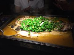 -探鱼·鲜青椒爽麻烤鱼(广州花都来又来店)