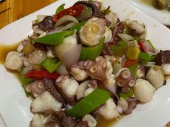 爆炒章鱼-渔鼎鲜海鲜餐厅(湄洲岛店)