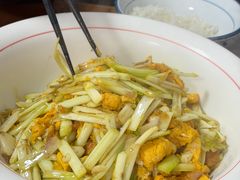 韭黄炒鸡蛋-老铁私房菜