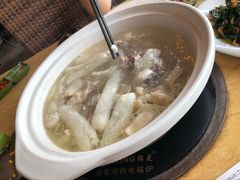 竹笙椰子鸡-龙泉人椰子鸡.糟粕醋.海南菜(三亚旗舰店)