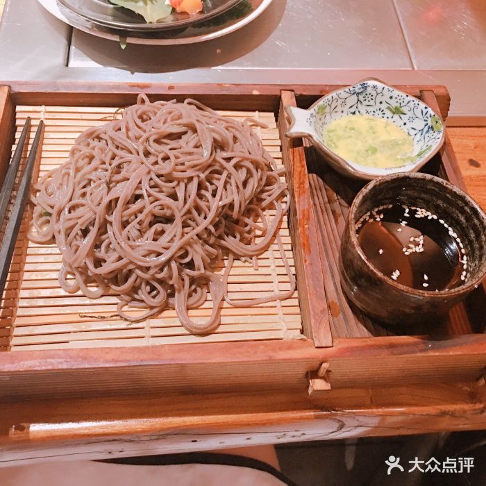 日式冷蕎麥麵