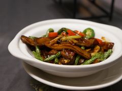 砂锅豆角茄子-羲和雅苑•北京烤鸭(平安国际金融中心店)