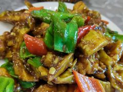 肉段烧茄子-山南熏肉大饼(辽菜旗舰店)