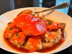 和乐蟹蒸手剁肉饼-广州文华东方酒店·江-由辉师傅主理