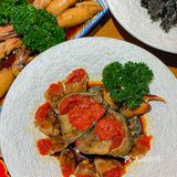 谁懂❗️粥底火锅配潮汕生腌有多鲜🤩