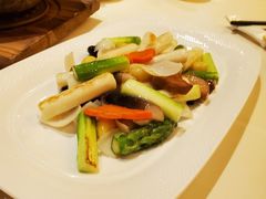 淮山银杏炒幼芦笋-利苑酒家(合景国际金融广场店)