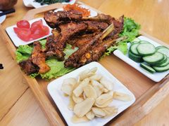 -老兰家传统烧烤炒菜泡馍(小南门店)