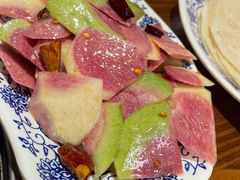 炝拌萝卜皮-老天桥酱肉烧饼夹肘子(天桥店)