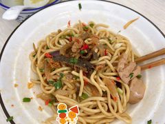 腰花拌面-临光面店