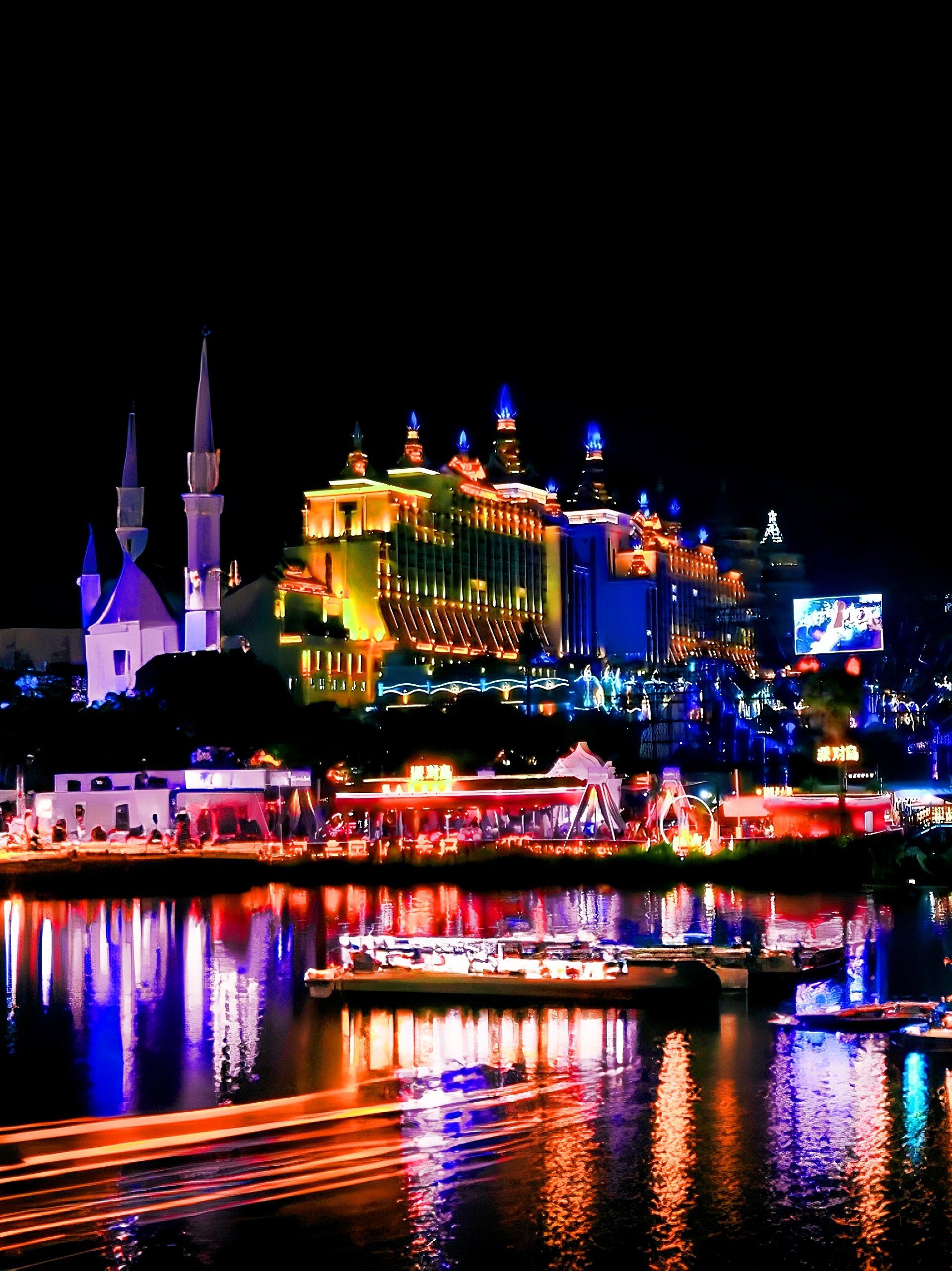 这辈子一定要来一次西双版纳—告庄夜景6015超美