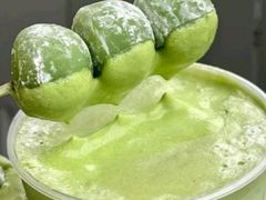 青团龙井鲜奶茶-LELECHA乐乐茶(三里屯店)