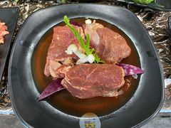 带骨牛排-啊美丽炭火烤肉(滑翔一店)